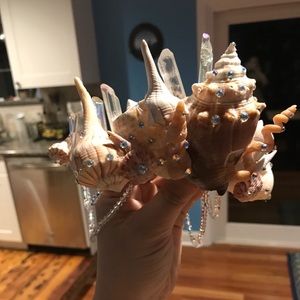 Custom Mermaid Shell Headpiece
